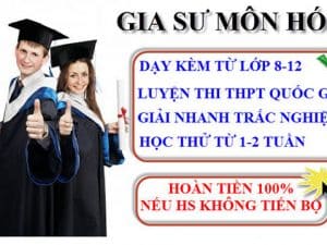 Gia sư dạy kèm môn Hoá lớp 8 tại quận Thanh Xuân