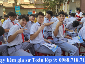 Dịch vụ gia sư Toán lớp 9 giỏi dạy tại nhà ở Hà Nội
