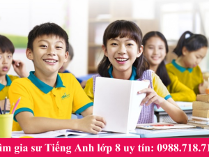 Gia sư Tiếng Anh lớp 8
