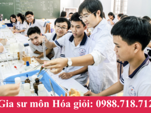 Gia Sư Hóa Lớp 12 Cho Học Sinh Trung Bình